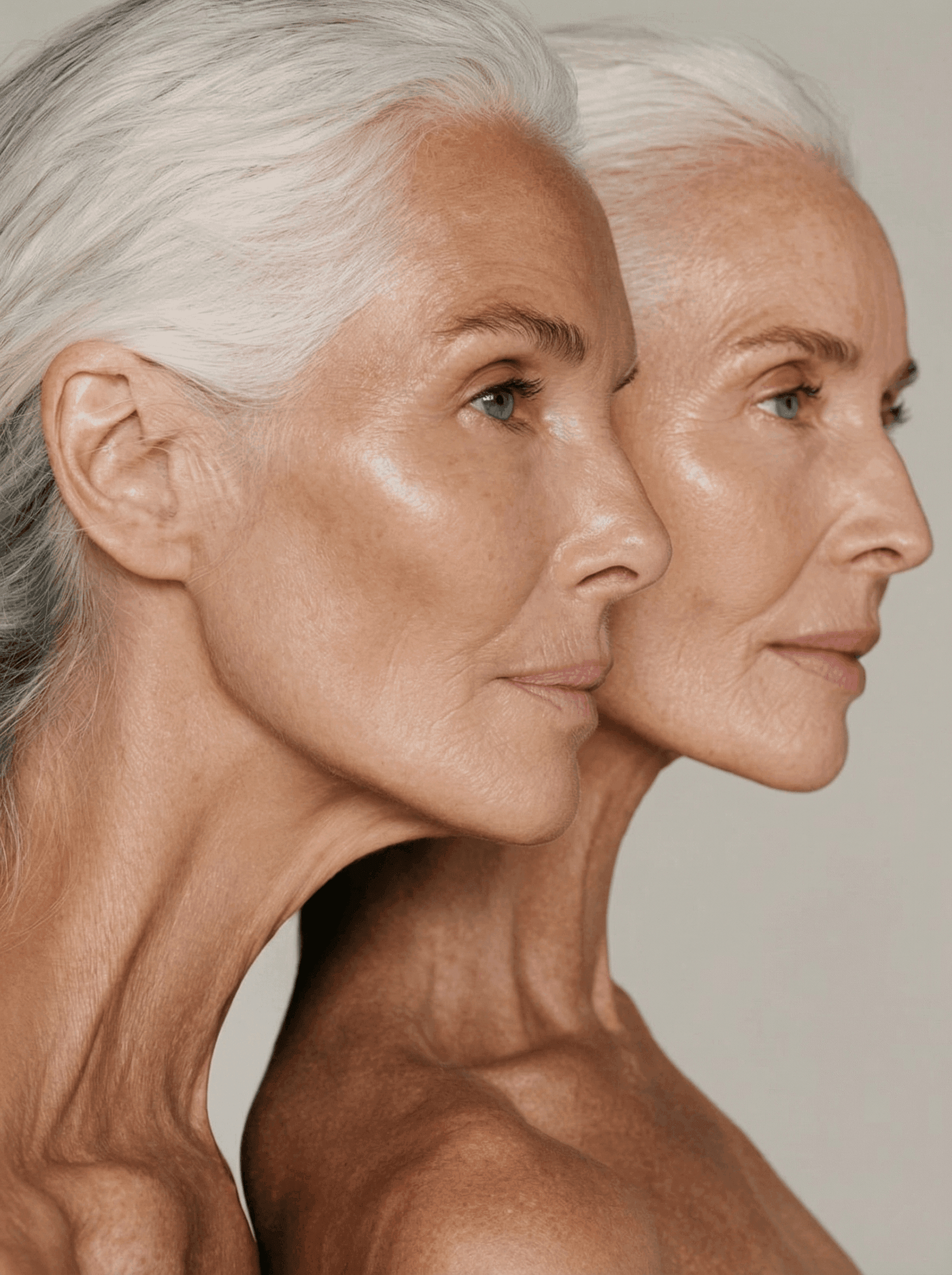 Biological age — editorial portrait