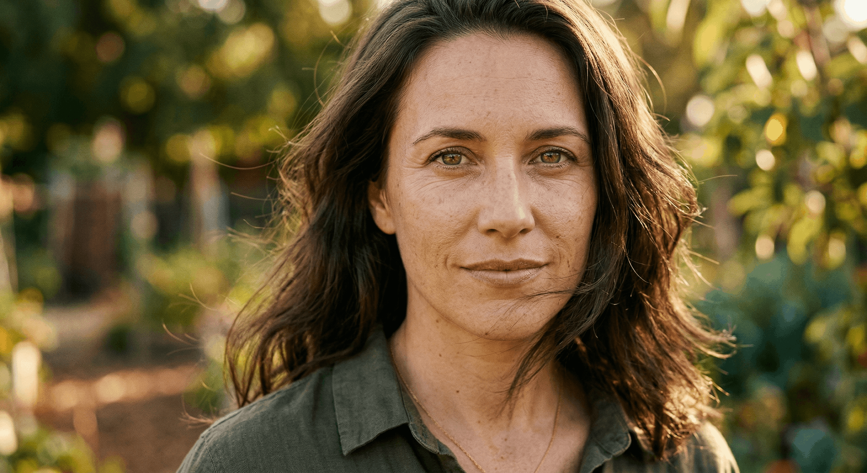 Hair resilience — editorial portrait